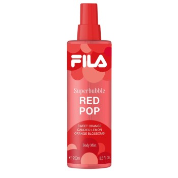 Fila Red Pop Superbubble Body Mist 250ml | Acqua Corpo Agrumata