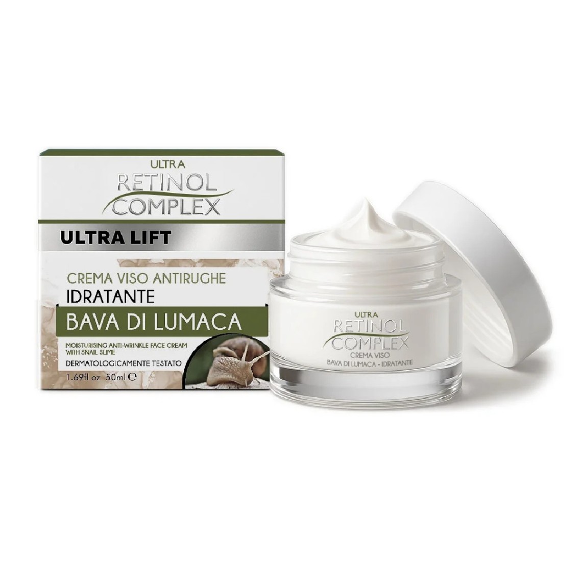 Retinol Complex Crema Viso Bava di Lumaca 50ml