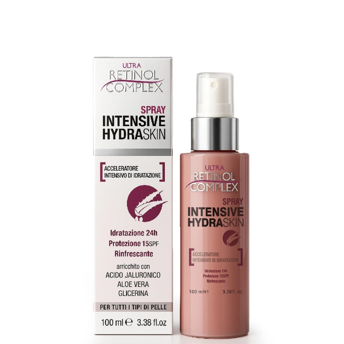 Retinol Complex Spray Intensivo Idratazione 24h Instantaneo 100ml