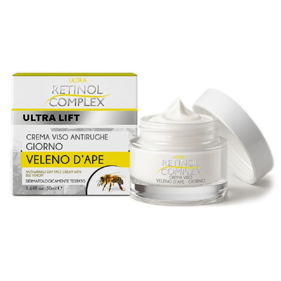 Retinol Complex Crema Viso Veleno D'ape Antirughe 50ml