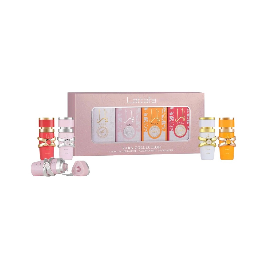 Lattafa Yara Collection 4x5ml EDP | Cofanetto 4 Fragranze