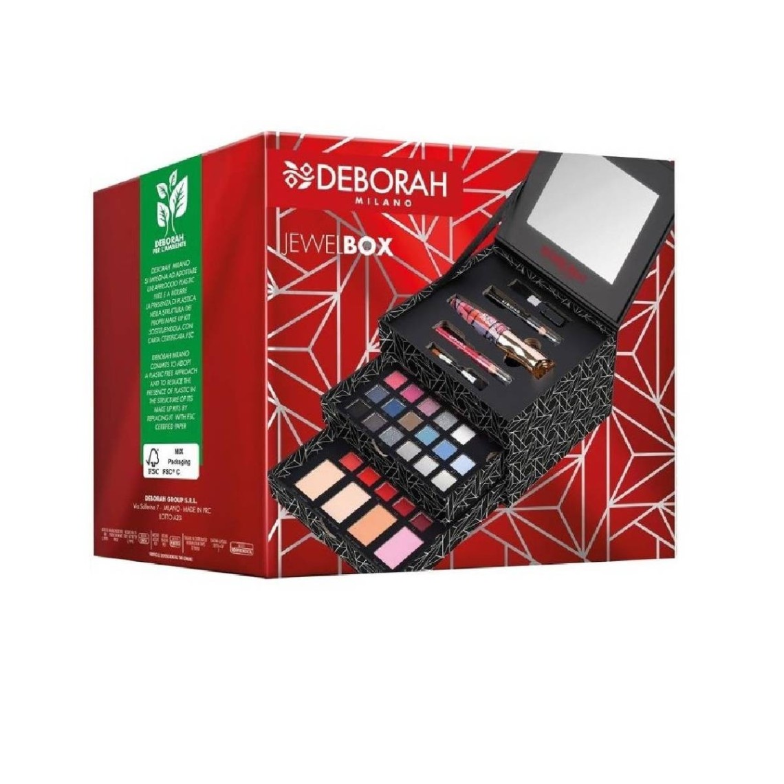 Deborah Trousse Jewel Box Cofanetto Trucco