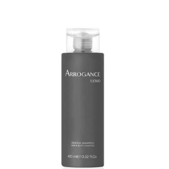 Arrogance Uomo Grigio Doccia Schiuma 400ml | Made in Italy