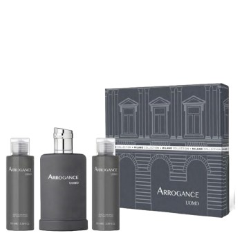 Arrogance Uomo Cofanetto EDT 50ml + Shower Gel | Regalo Uomo