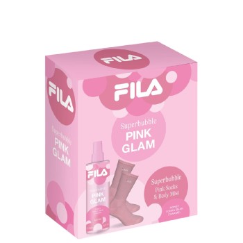 Fila Pink Glam Superbubble Cofanetto | Body Mist + Calzini
