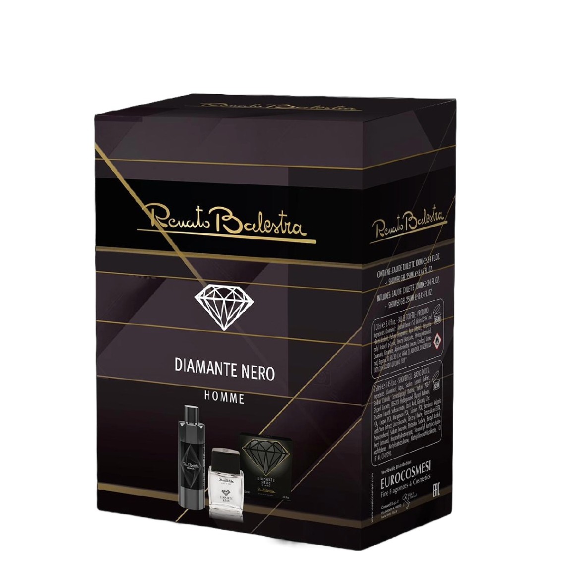 Renato Balestra Diamante Nero Uomo Cofanetto Eau de Parfum 100ml