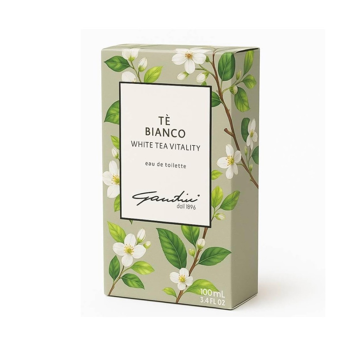 Gandini Te Bianco White Tea Vitality Eau de Toilette 100ml spray