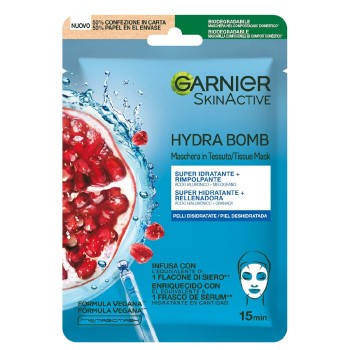 Garnier Hydra Bomb Melograno Maschera in Tessuto