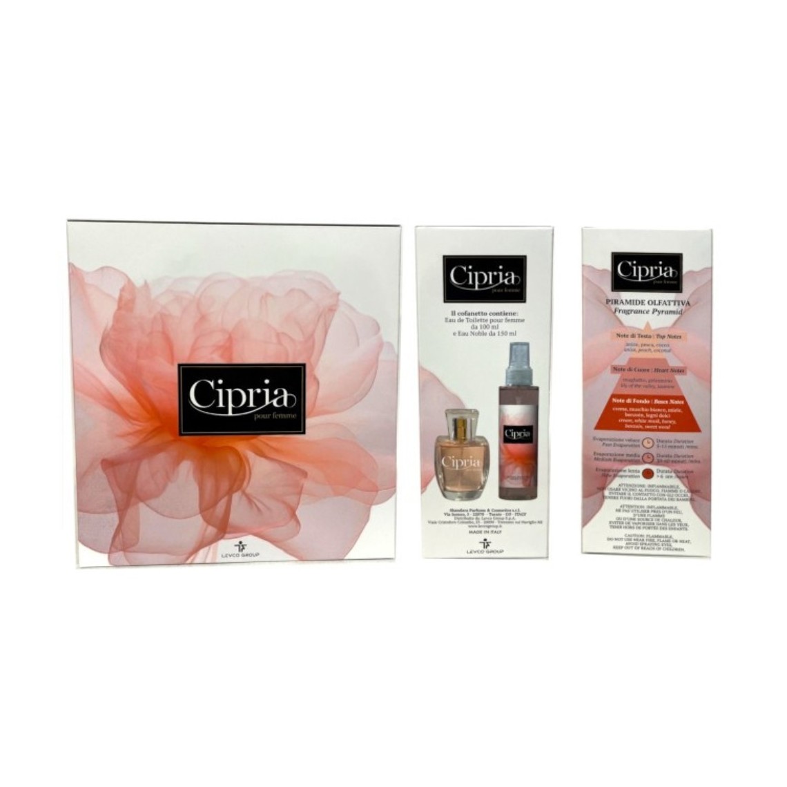 Cipria Femme Cofanetto Eau de Toilette 100ml e Acqua Profumata