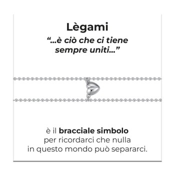 Luca Barra Bracciali Donna e Uomo in Acciaio Cuore Calamitato BK2946
