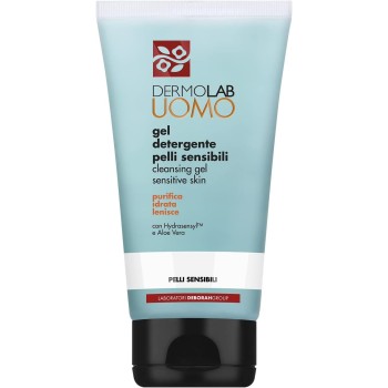 Dermolab Uomo Gel Detergente Viso Pelli Sensibili 150ml