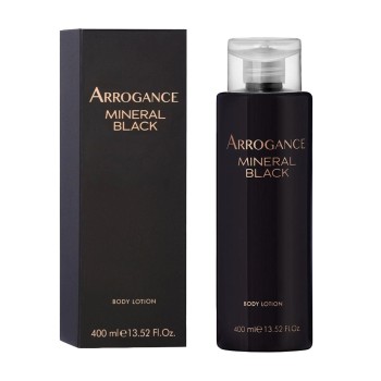 Arrogance Mineral Black Body Lotion 400ml | Lozione Uomo