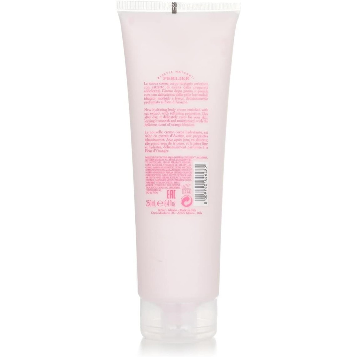 Perlier Crema Corpo Fiori d'Arancio 250ml | Idratante 24h
