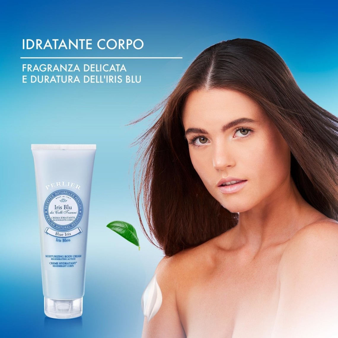 Perlier Iris Blu Crema Corpo 250ml | Floreale Cipriato