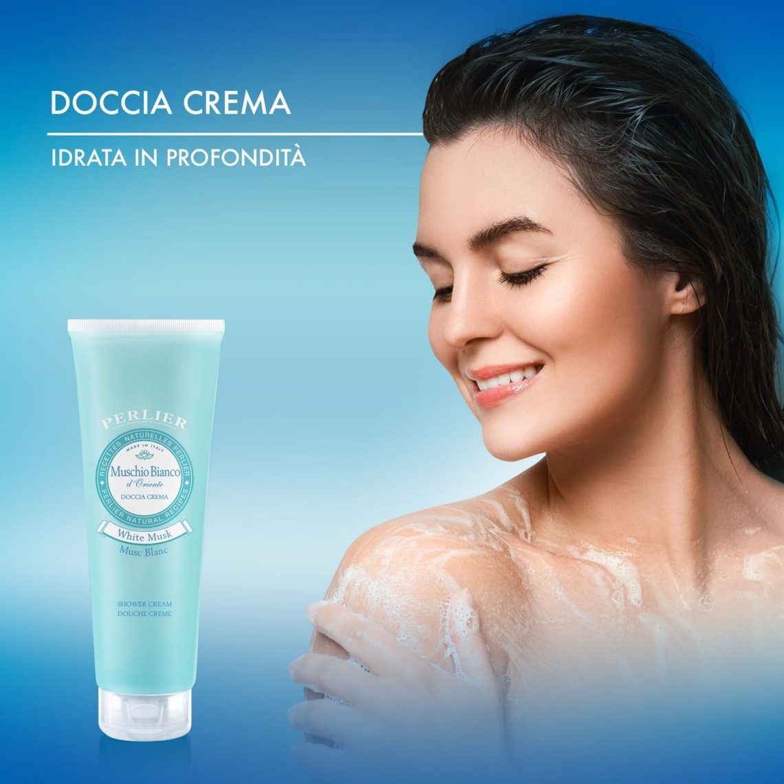 Perlier Muschio Bianco Doccia Crema 250ml | Bagnoschiuma