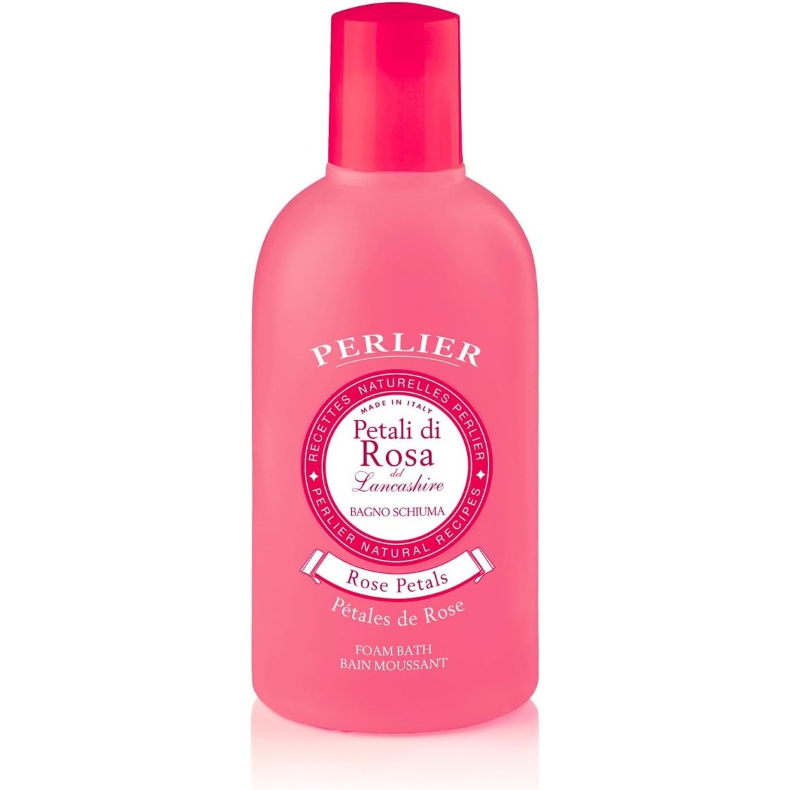 Perlier Petali di Rosa Bagno Schiuma 500ml | Rosa del Lancashire