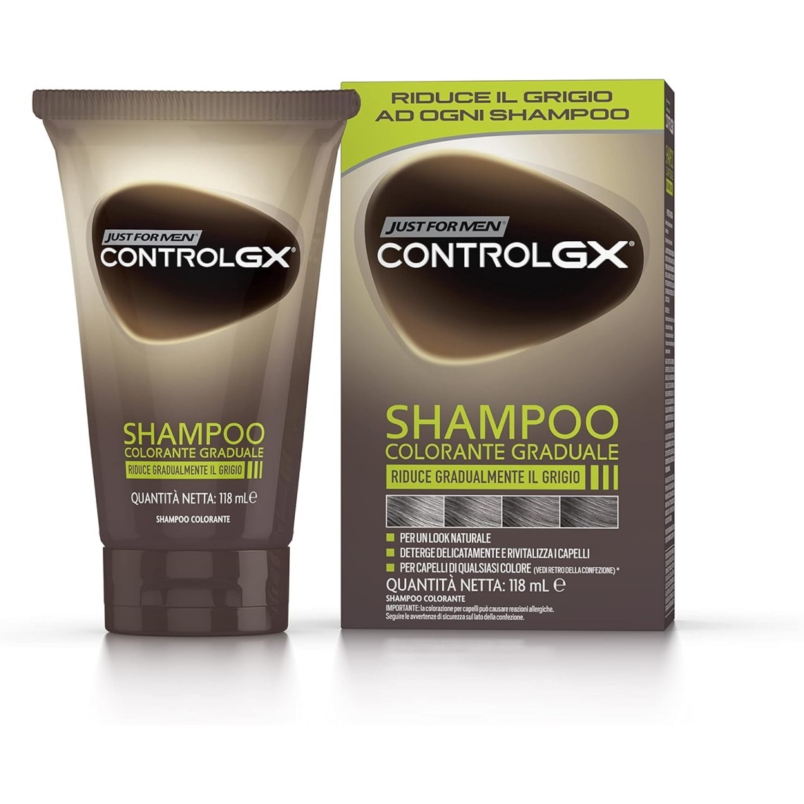 Just For Men Control Gx Shampoo Colorante 118ml