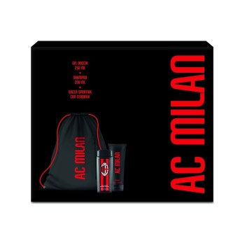 Milan Cofanetto Doccia Shampoo Sacca | Regalo Tifoso AC Milan