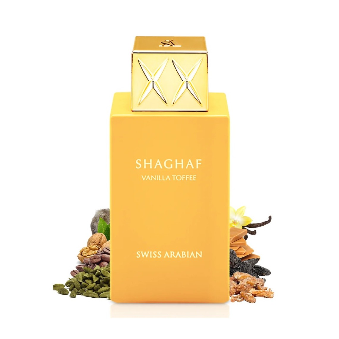 Swiss Arabian Shaghaf Oud Vanilla Toffee EDP 75ml | Gourmand