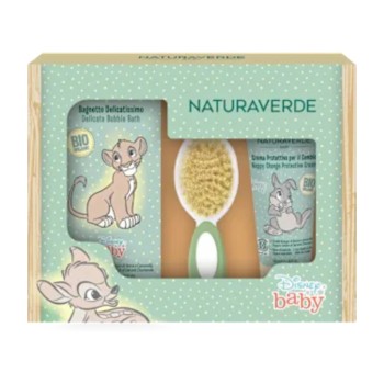 Naturaverde Cofanetto Neonato Pasta Cambio, Detergente e Spazzola
