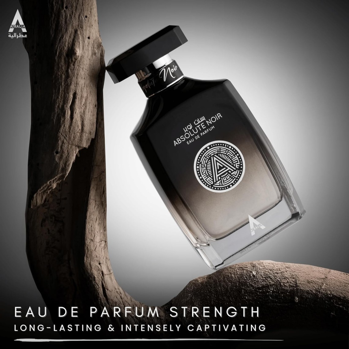 Atralia Absolute Noir EDP 100ml | Fragranza Uomo Legnosa