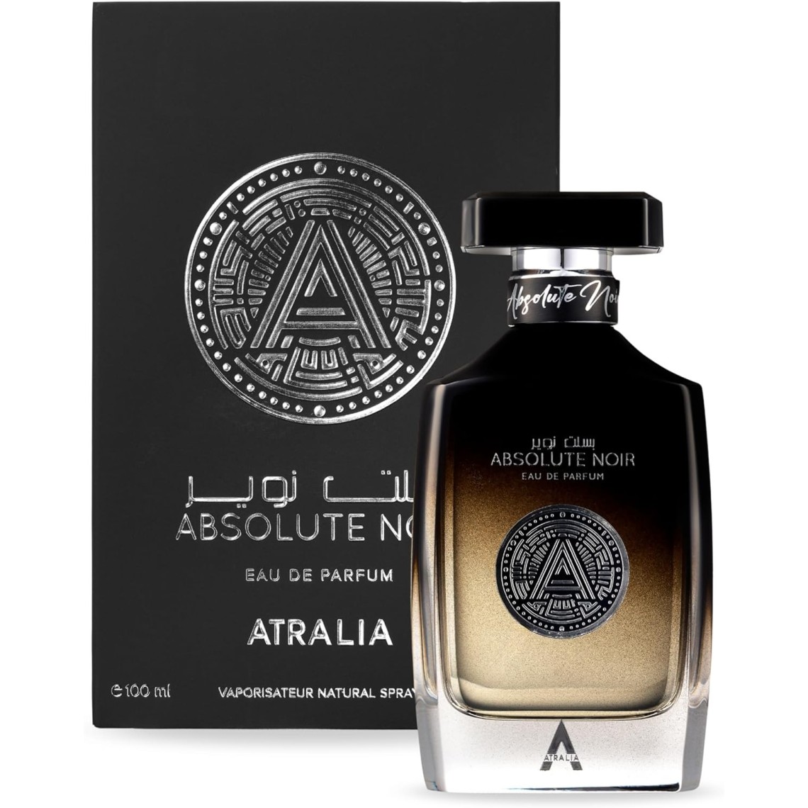 Atralia Absolute Noir EDP 100ml | Fragranza Uomo Legnosa