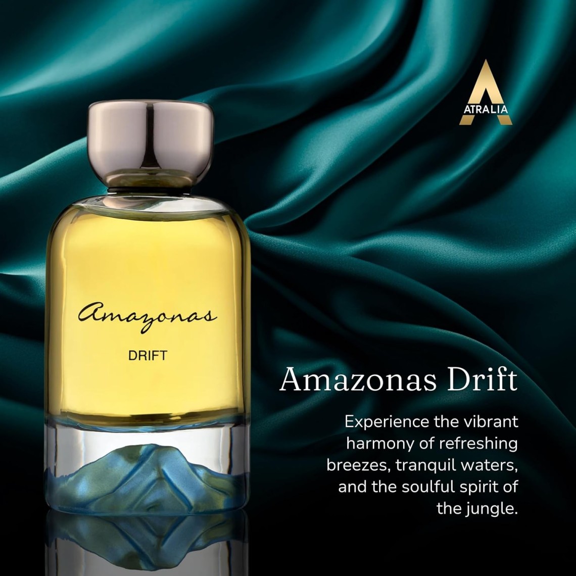 Atralia Amazonas Drift EDP 100ml | Fragranza Unisex Legnosa