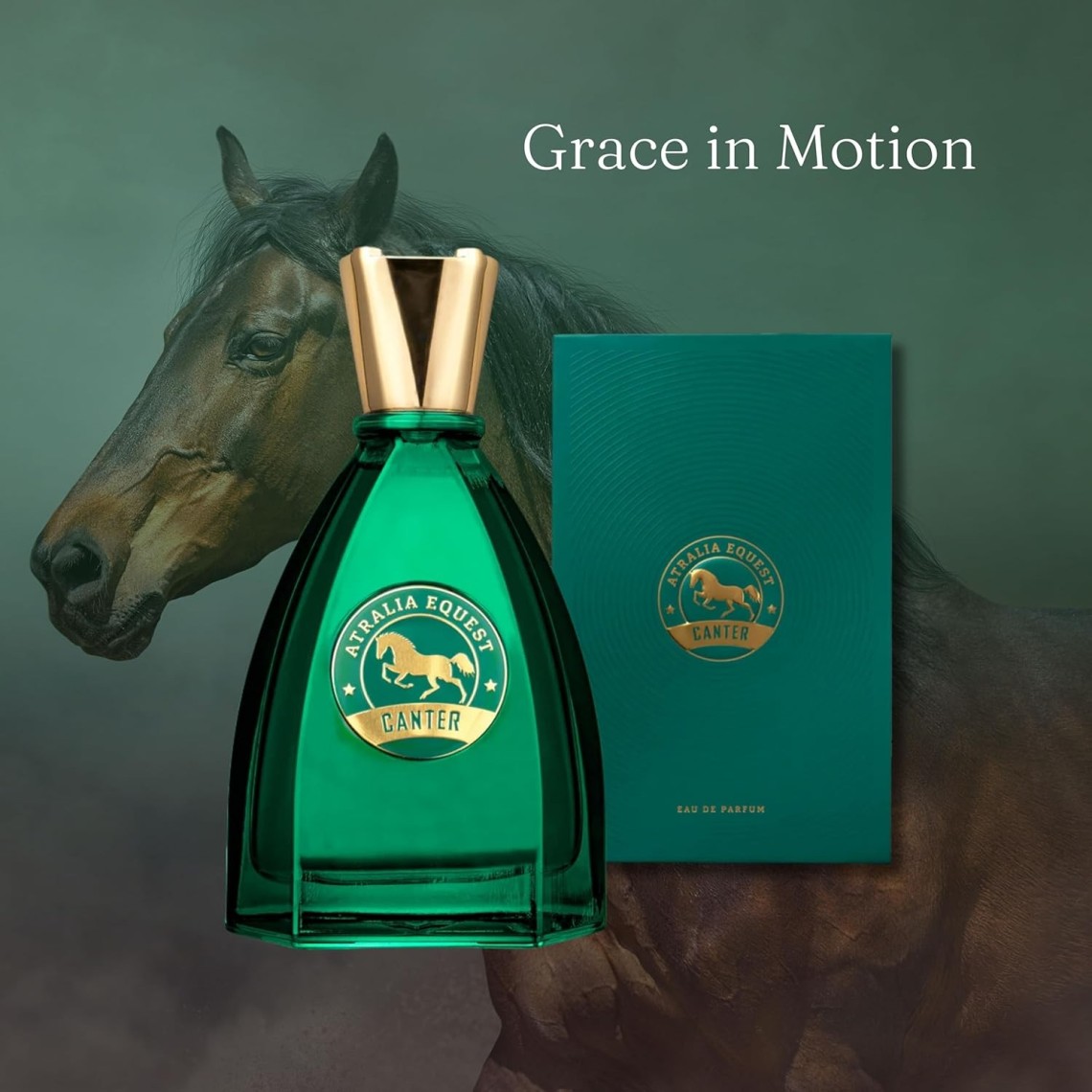 Atralia Equest Canter Eau de Parfum 100ml | Legnoso Affumicato