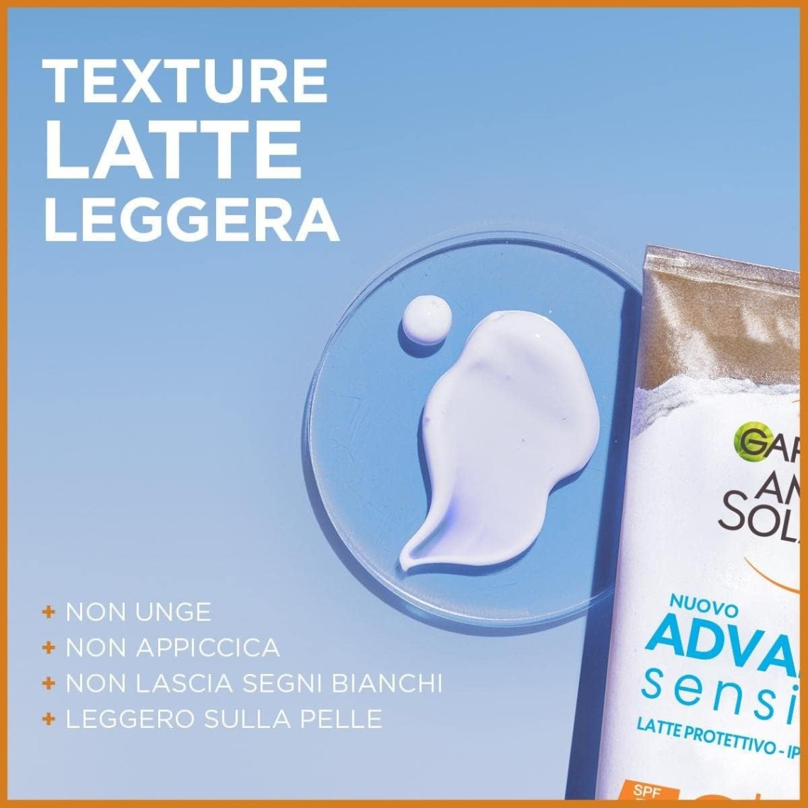 Garnier Ambre Solaire Advanced Sensitive Latte SPF 50+ 175ml