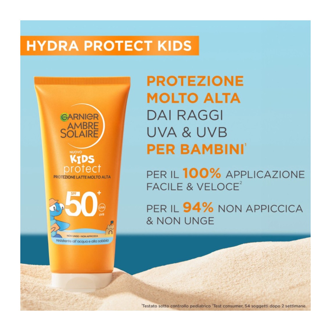 Garnier Ambre Solaire Kids Latte SPF50+ 100ml | Garnier