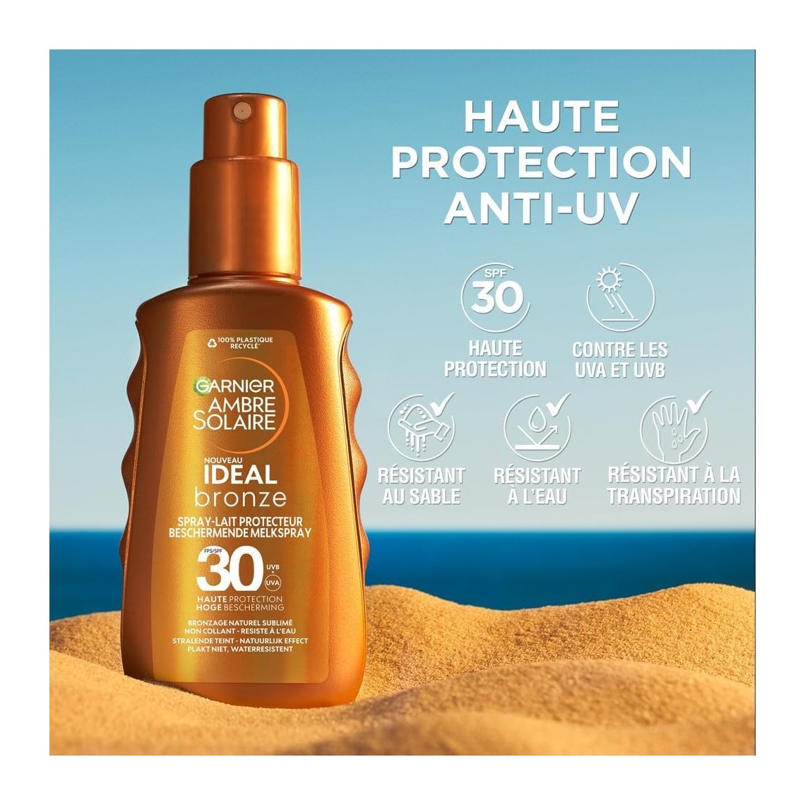 Garnier Ambre Solaire Ideal Bronze Spray SPF 30 150ml | Garnier
