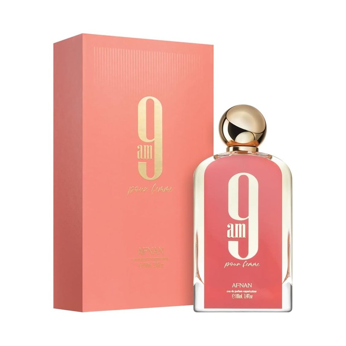 Afnan 9 AM Pour Femme EDP 100ml | Profumo Donna Fruttato