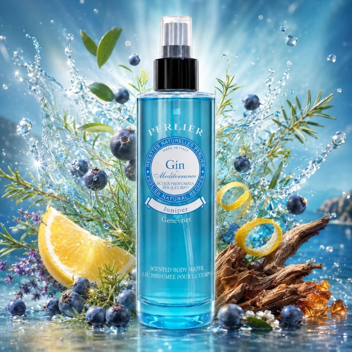 Perlier Gin del Mediterraneo Acqua Profumata Corpo 200ml