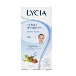 Lycia Perfect Touch Strisce Depilatorie Viso