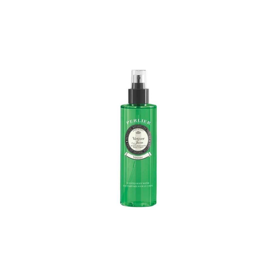 Perlier Recettes Naturelles Vetiver di Java Acqua Profumata Corpo 200ml