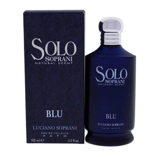 Luciano Soprani Solo Soprani Blu Eau de Toilette 100ml spray