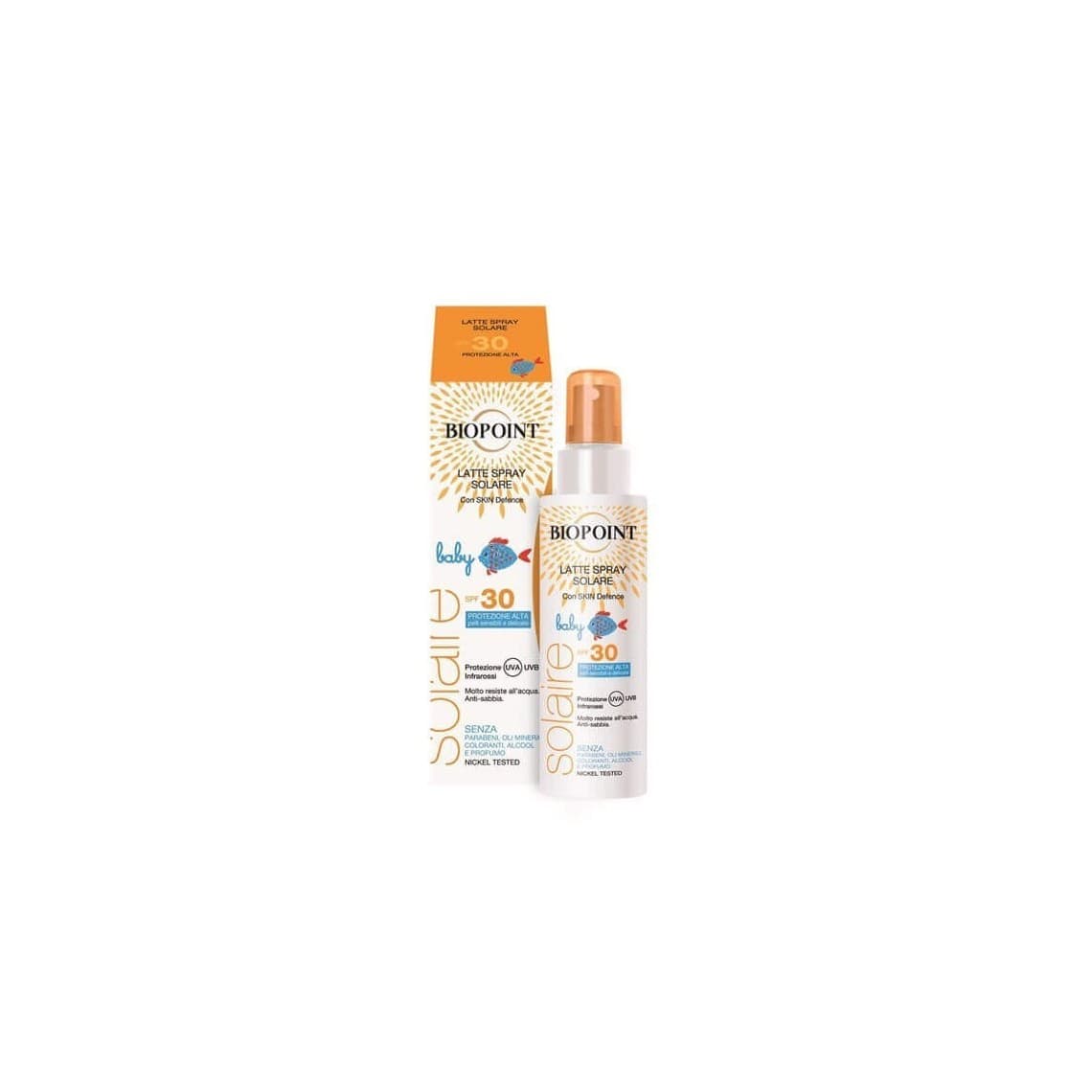 Biopoint Baby Solaire Latte Spray SPF30 150ml spray