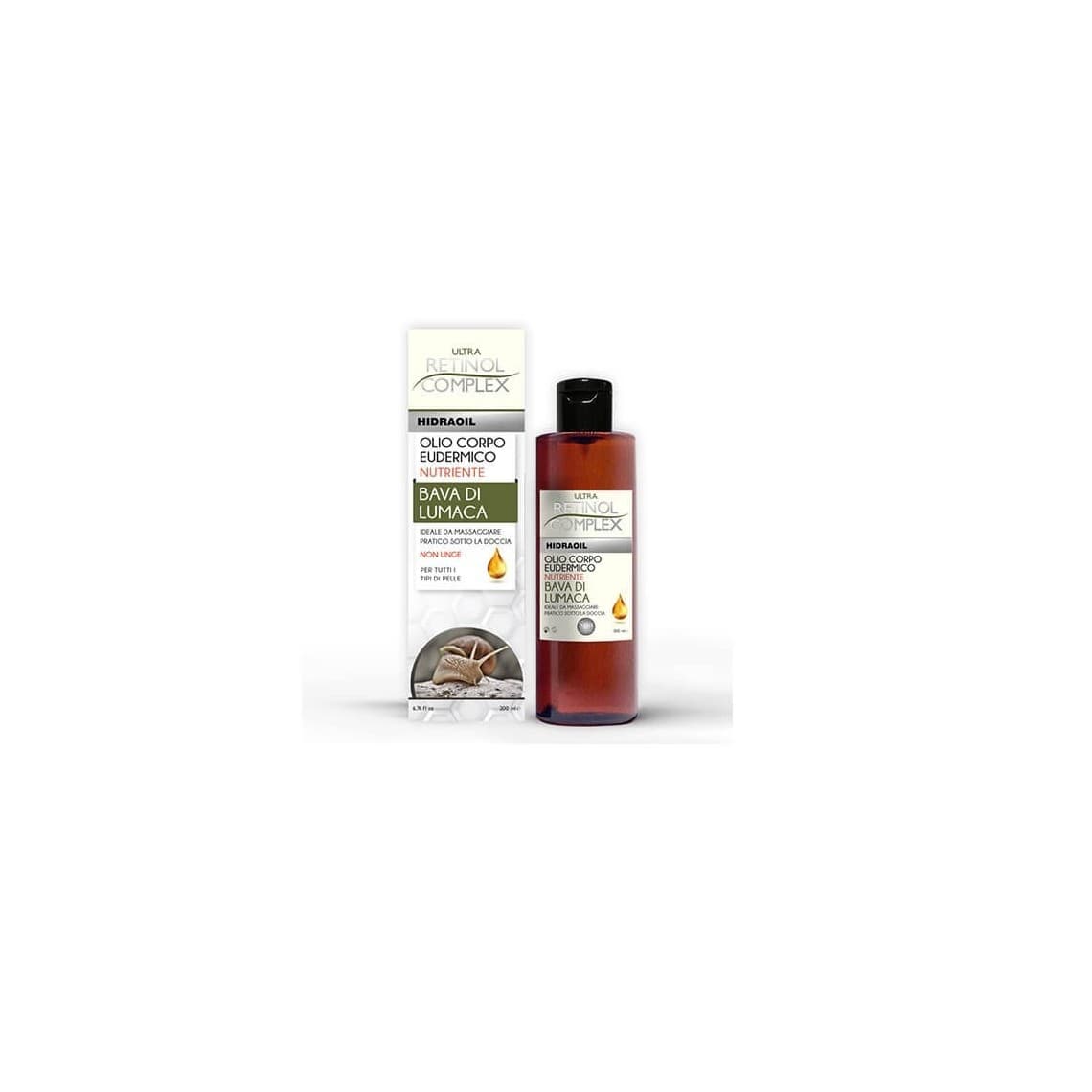 Retinol Complex Olio Corpo Bava di Lumaca 200ml