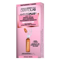 Dermolab Fiale Viso Anti Età Plus Viso e Collo 7 Fiale da 1,8ml