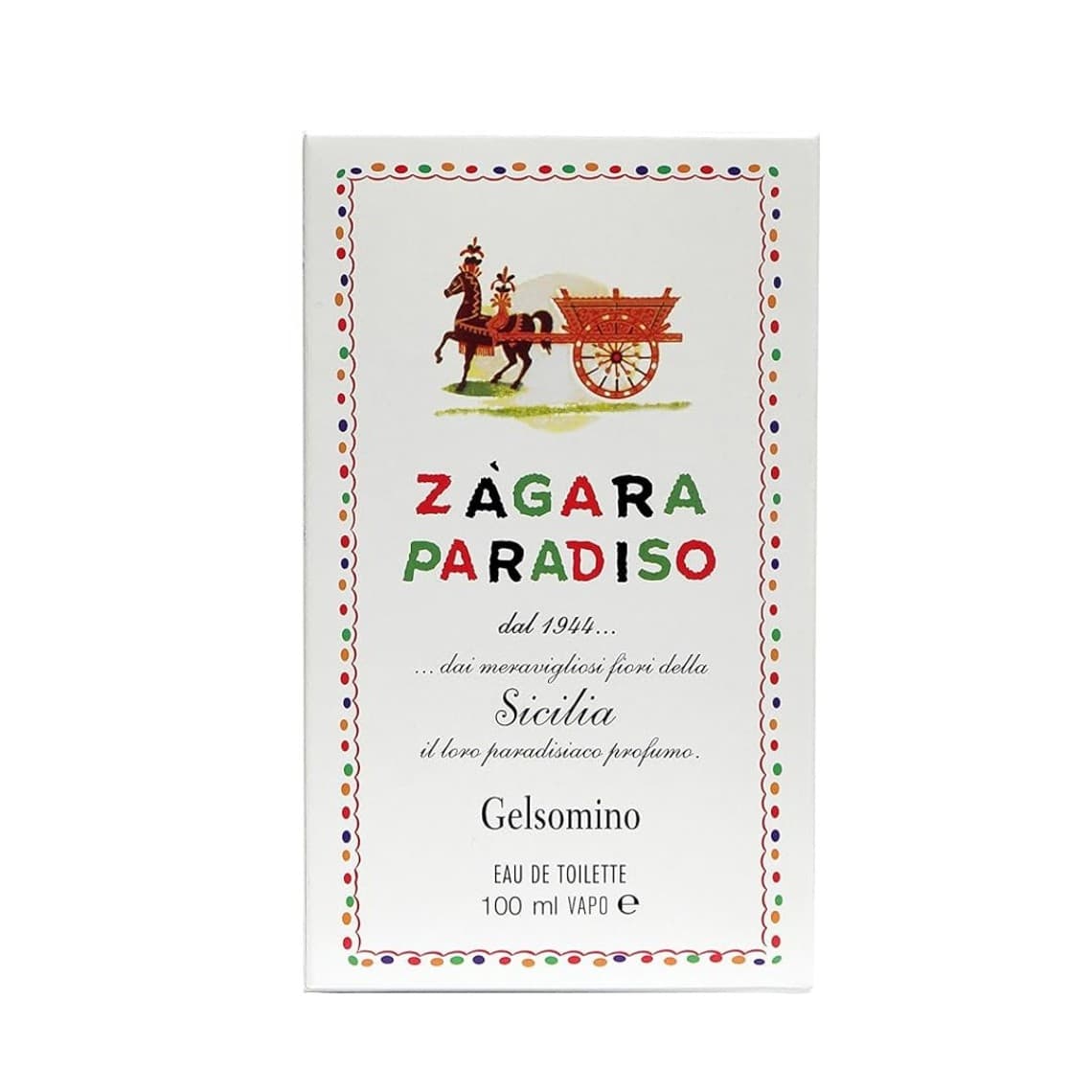Zagara Paradiso Gelsomino Eau de Toilette 100ml spray