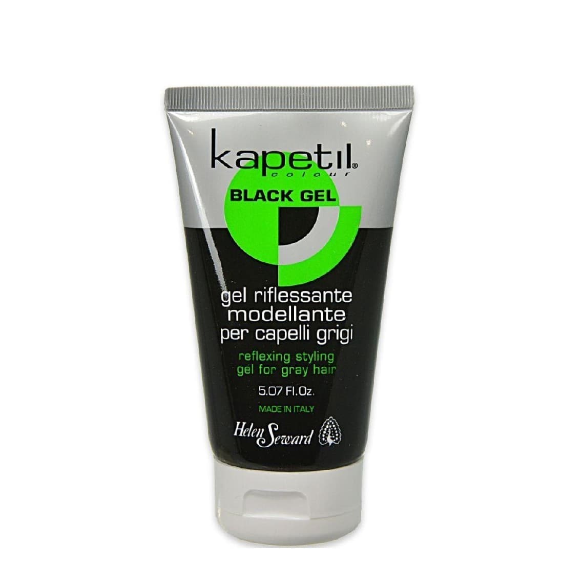 Kapetil Black Gel Modellante Capelli Grigi 150ml