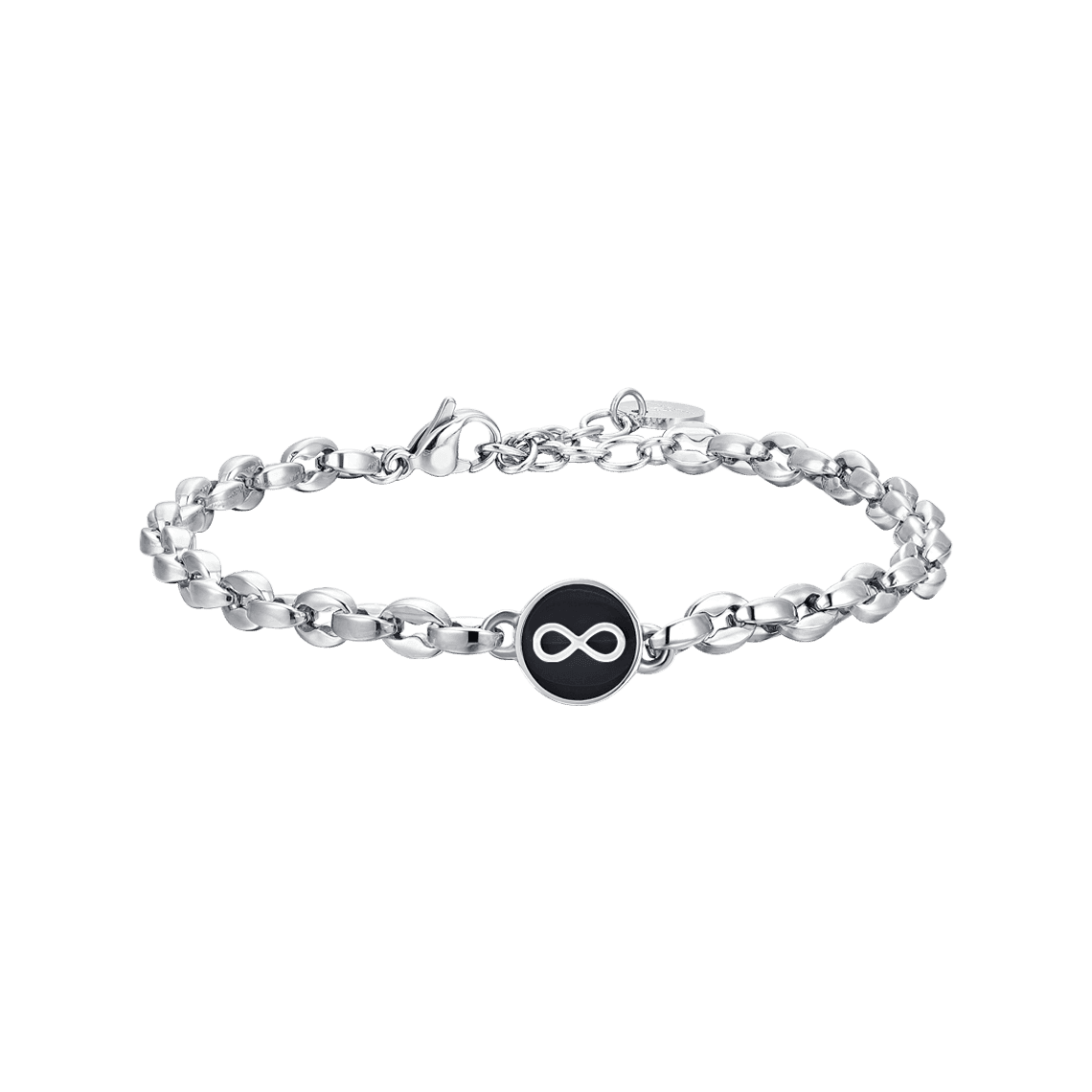LUCA BARRA BRACCIALE UOMO IN ACCIAIO