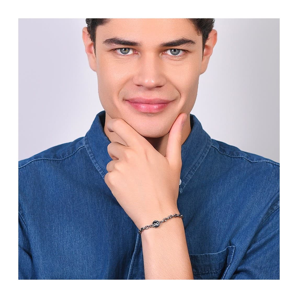 BRACCIALE UOMO IN ACCIAIO