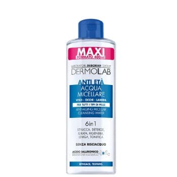 Dermolab Acqua Micellare Anti Età 6in1 400ml