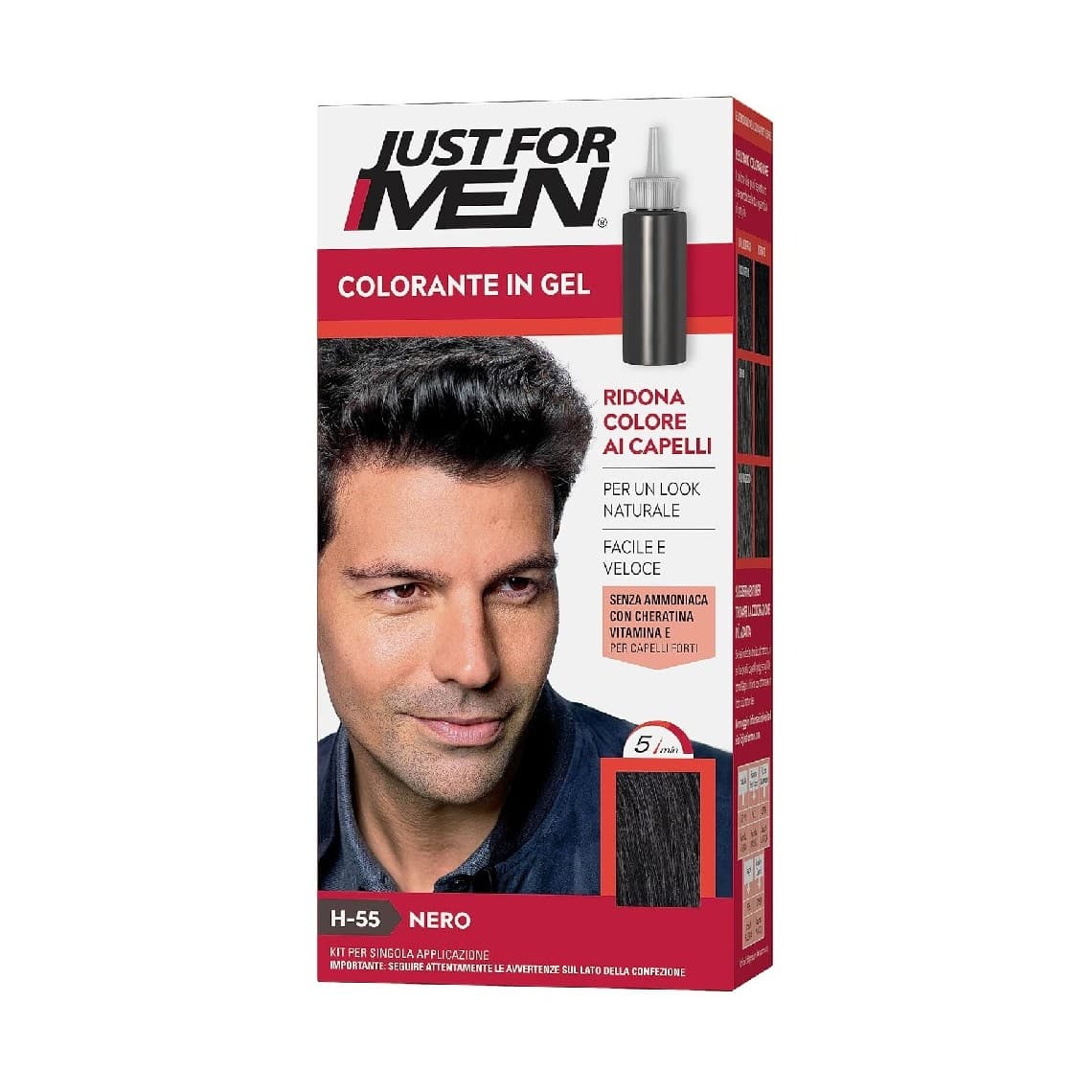 Just For Men Shampoo Colorante Nero