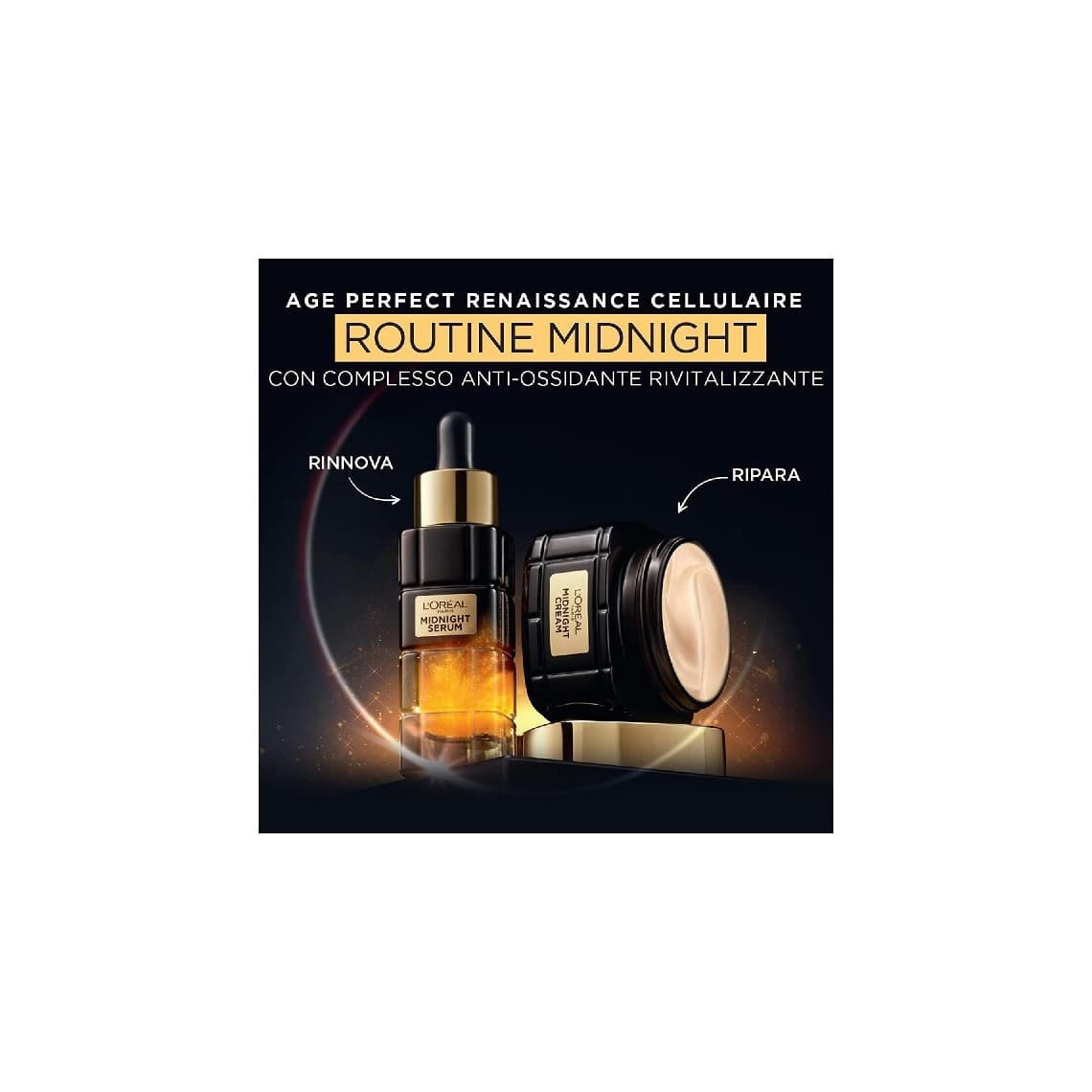 L'oreal Trattamento Rigenerante Midnight, Renaissance Cellulaire