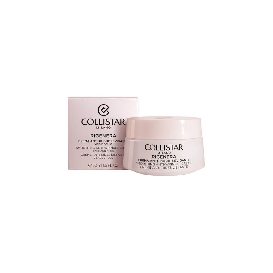 Collistar Rigenera Crema Anti Rughe Levigante Viso e Collo