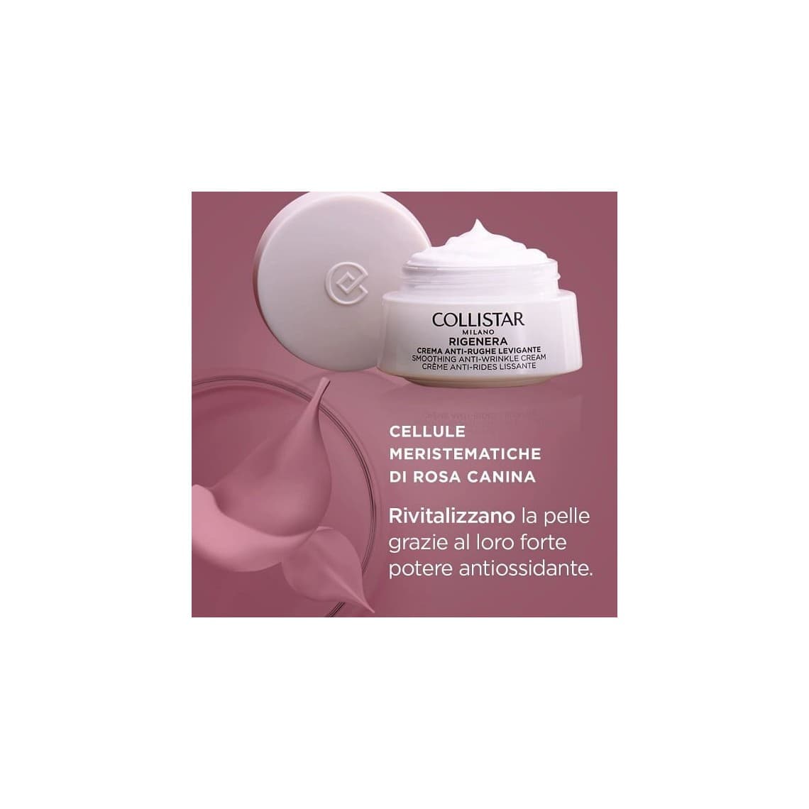 Collistar Rigenera Crema Anti Rughe Levigante Viso e Collo