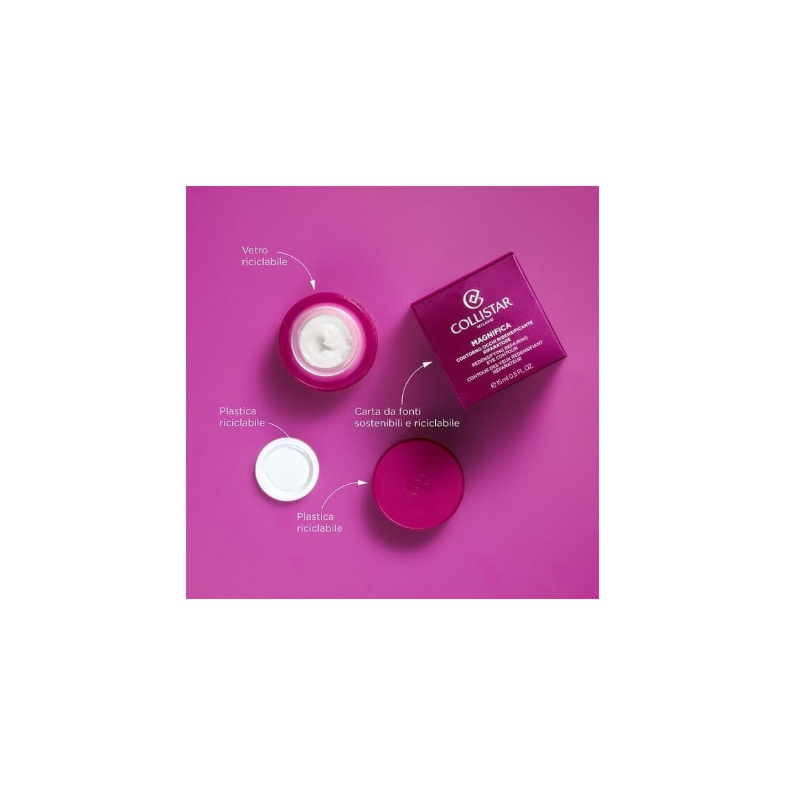 Collistar Magnifica Contorno Occhi Ridensificante Riparatore 15ml