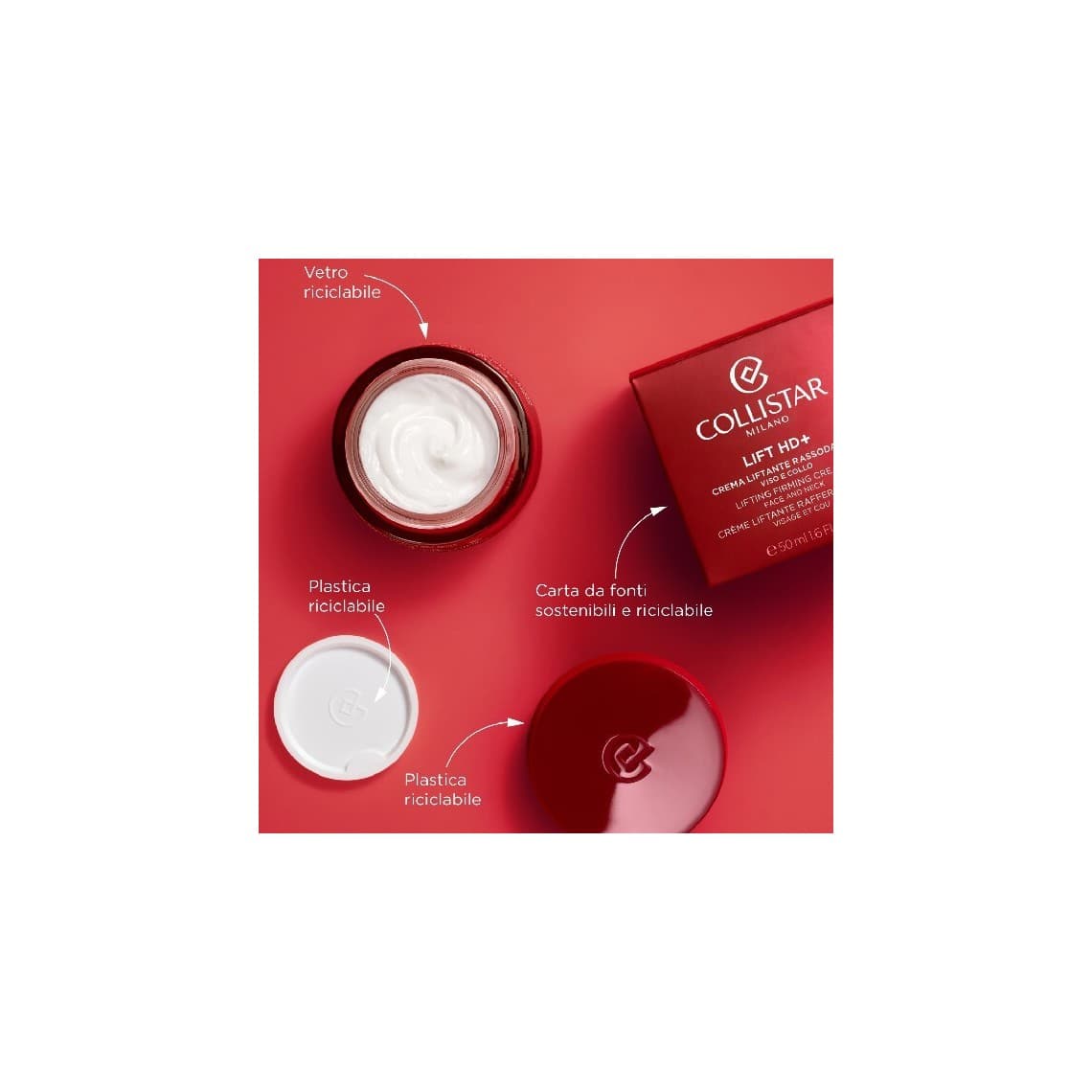 Collistar Lift HD+ Crema Liftante Rassodante Viso e Collo 50ml